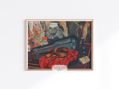 The Violin Case | P421 - Single Art Prints - Piccolo Fiore Prints