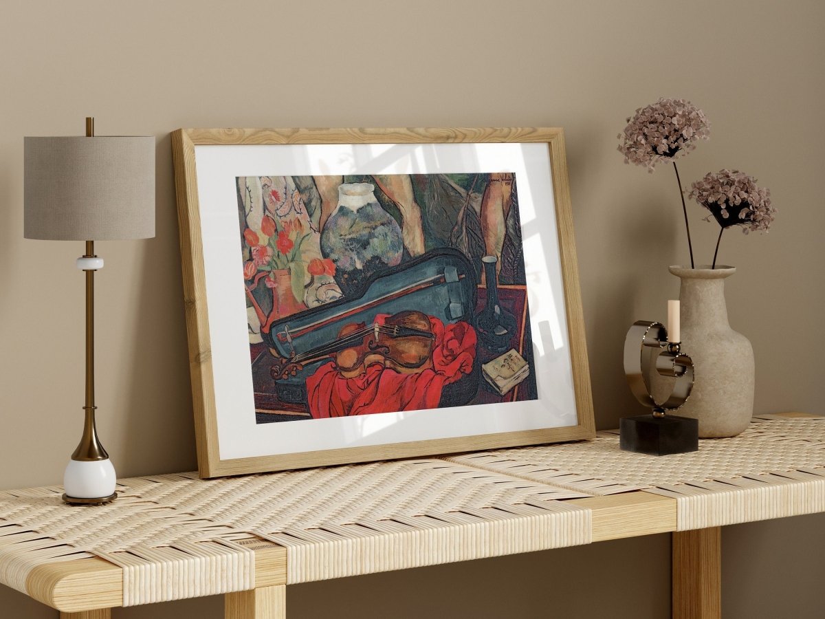 The Violin Case | P421 - Single Art Prints - Piccolo Fiore Prints