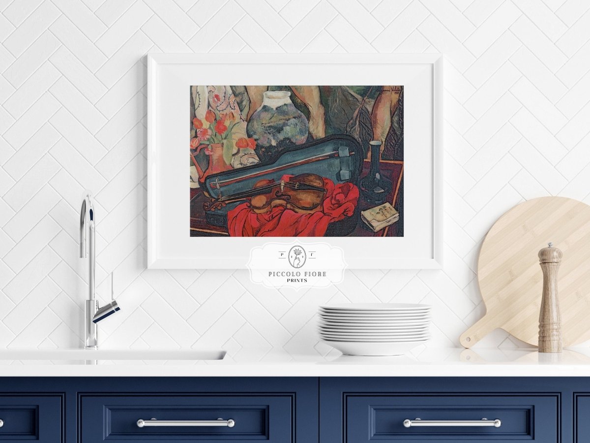 The Violin Case | P421 - Single Art Prints - Piccolo Fiore Prints