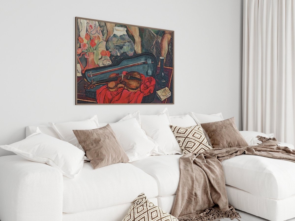 The Violin Case | P421 - Single Art Prints - Piccolo Fiore Prints