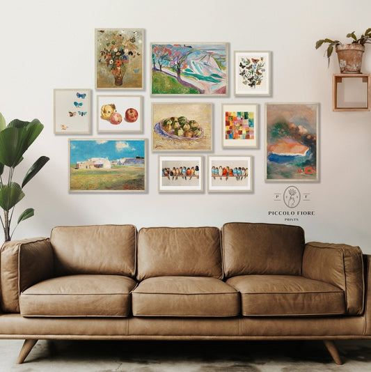 Turquoise Skies | Gallery Wall Set | 11 Prints | S11 - 1 - Gallery Wall Set - Piccolo Fiore Prints
