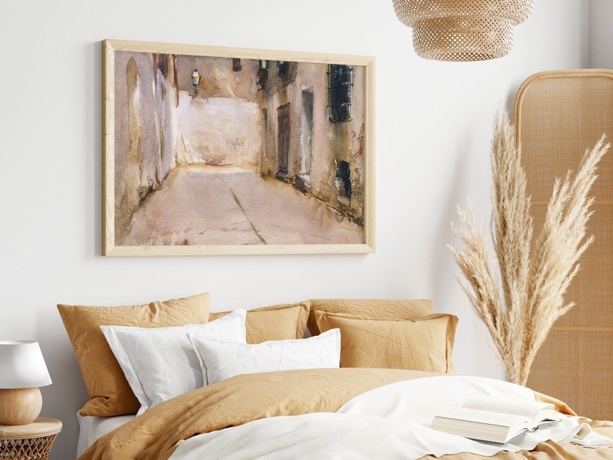Venice Courtyard | P317 - Single Art Prints - Piccolo Fiore Prints