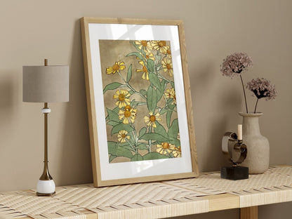 Watercolour Daisies | P286 - Single Art Prints - Piccolo Fiore Prints