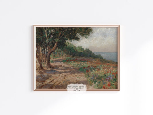 Wildflower Coastal Path | P464 - Single Art Prints - Piccolo Fiore Prints