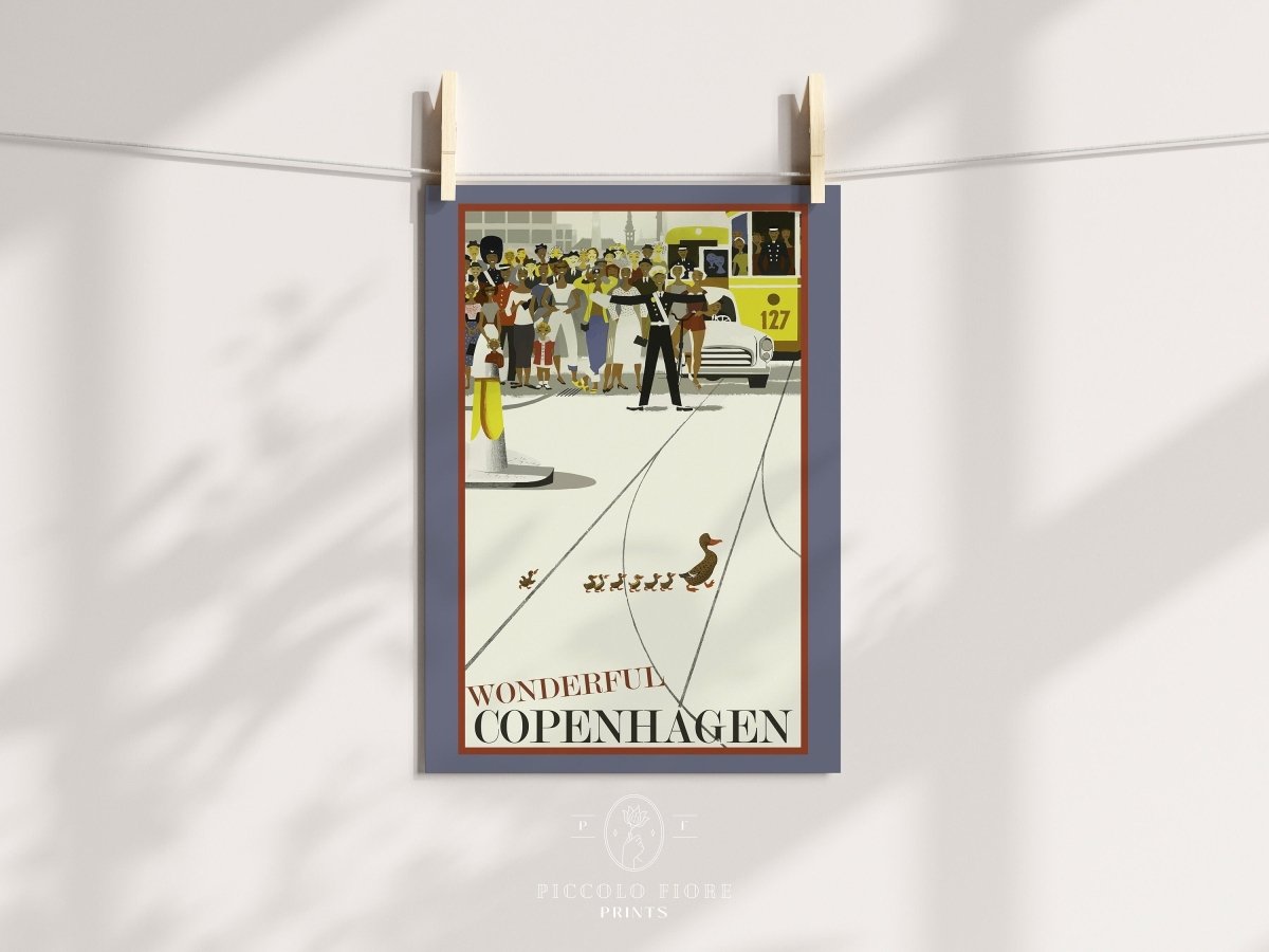 Wonderful Copenhagen | P468 - Single Art Prints - Piccolo Fiore Prints