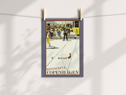 Wonderful Copenhagen | P468 - Single Art Prints - Piccolo Fiore Prints
