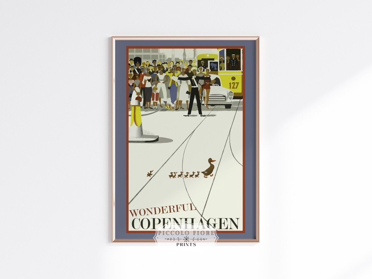 Wonderful Copenhagen | P468 - Single Art Prints - Piccolo Fiore Prints