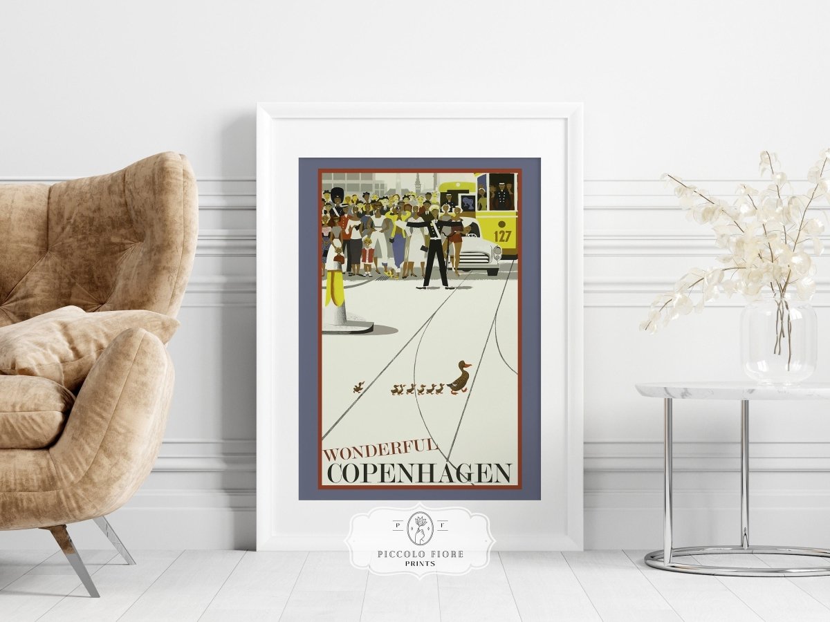 Wonderful Copenhagen | P468 - Single Art Prints - Piccolo Fiore Prints