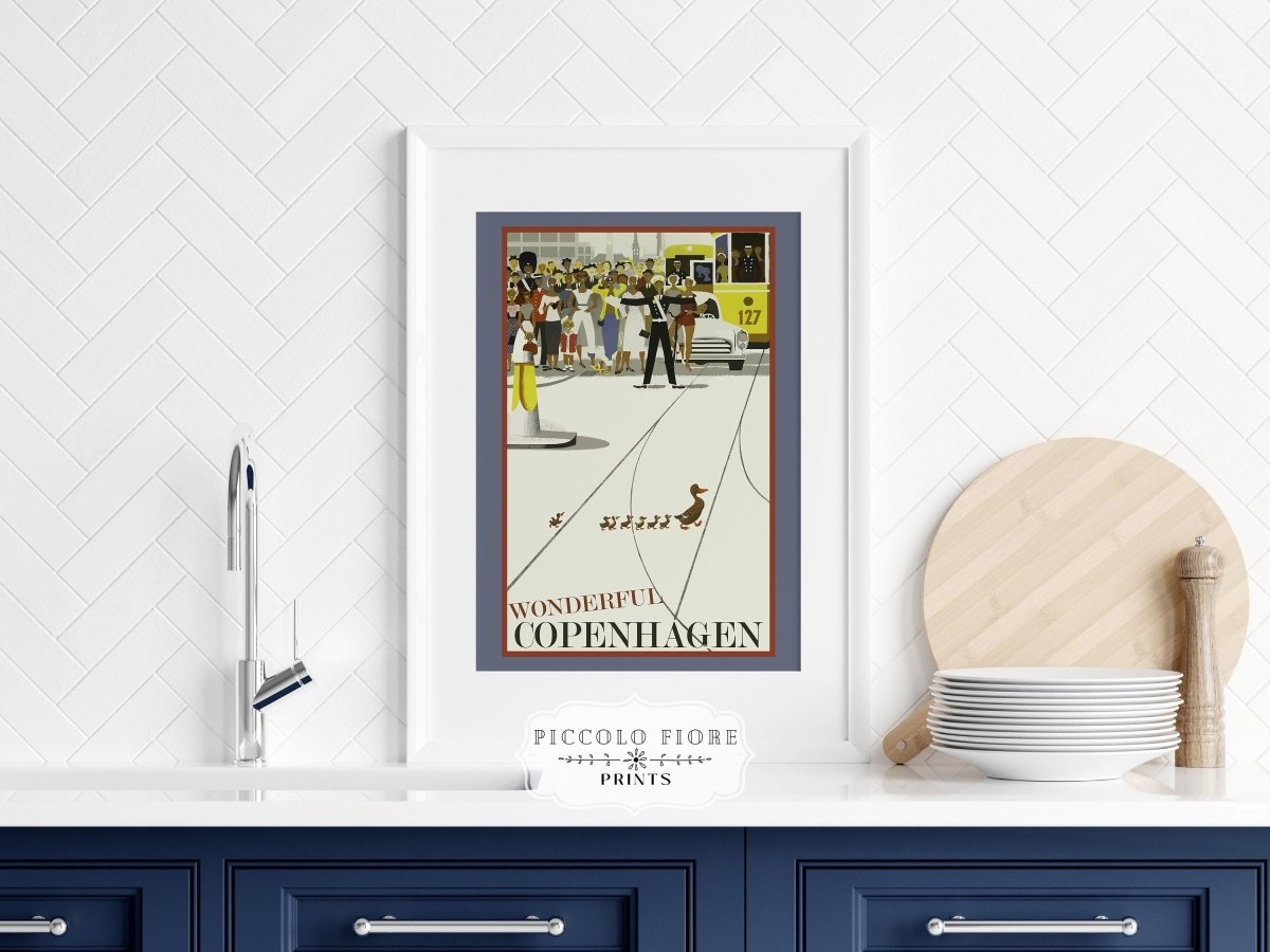 Wonderful Copenhagen | P468 - Single Art Prints - Piccolo Fiore Prints